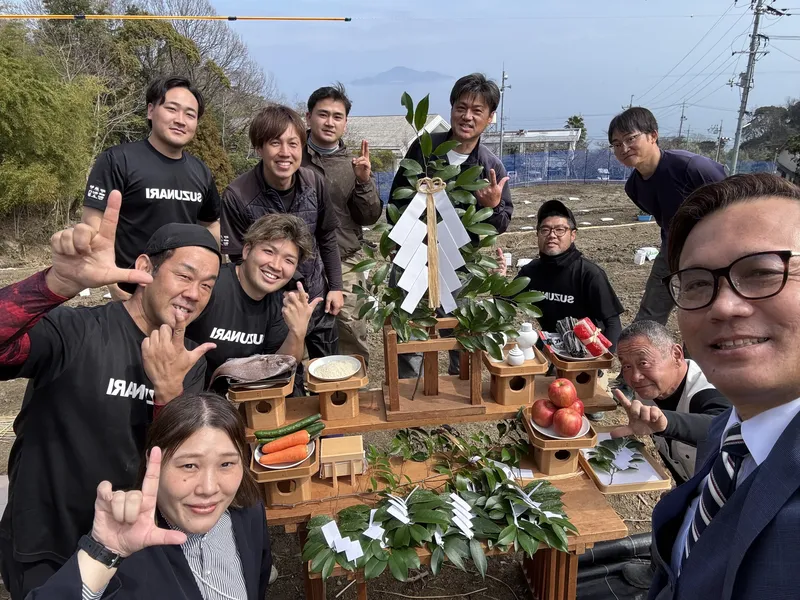 社長と社員のみなさん