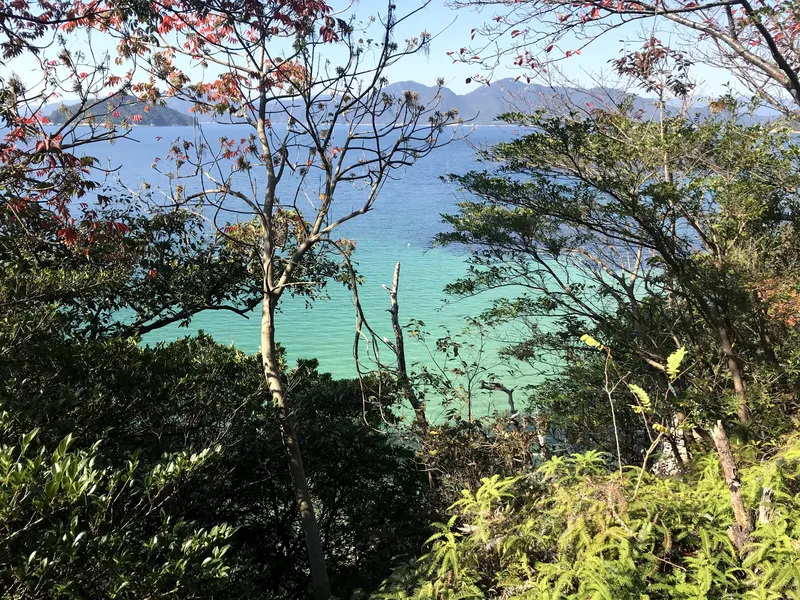 江田島の海と山の景色